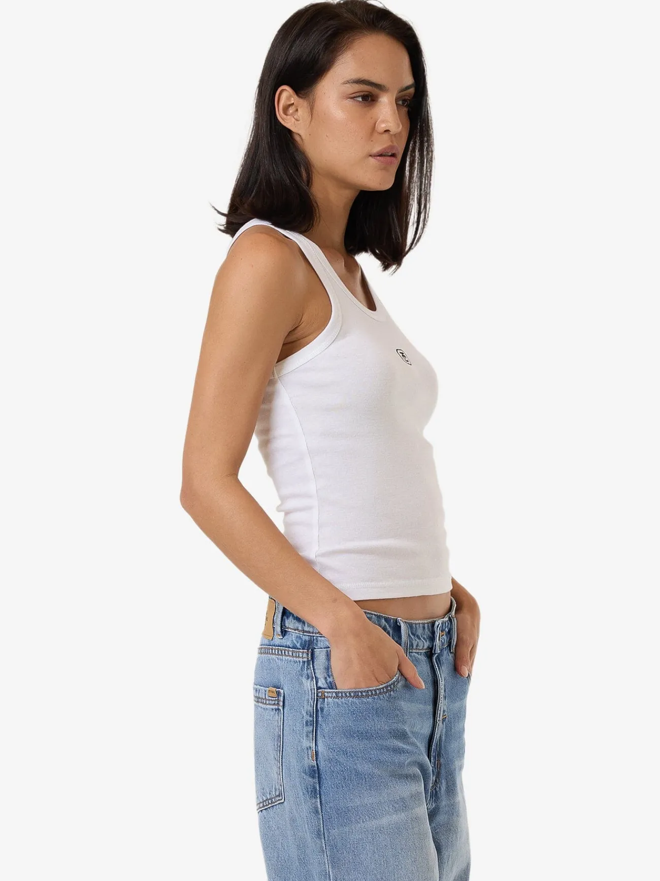 Clearance Thrills TC Foundation Apex Tank - White