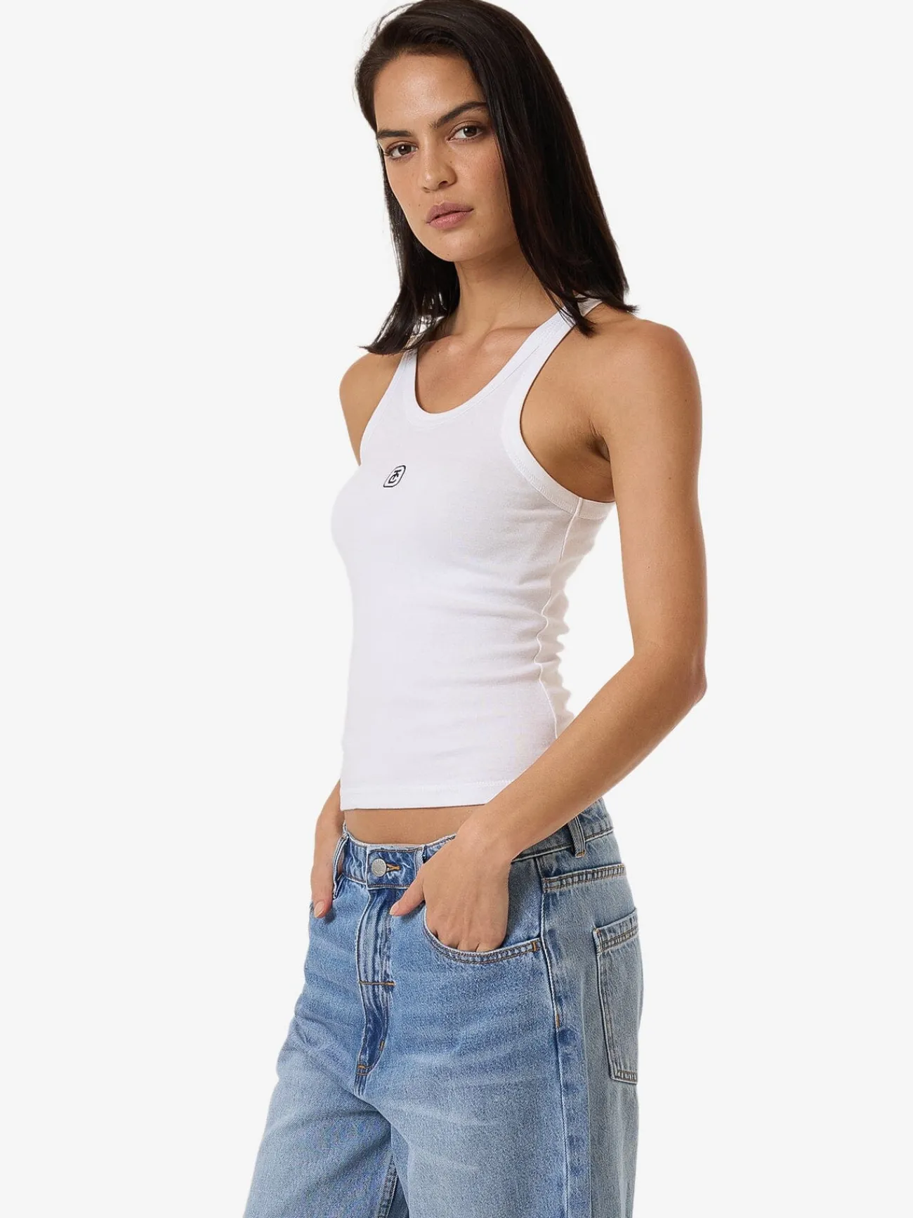 Clearance Thrills TC Foundation Apex Tank - White