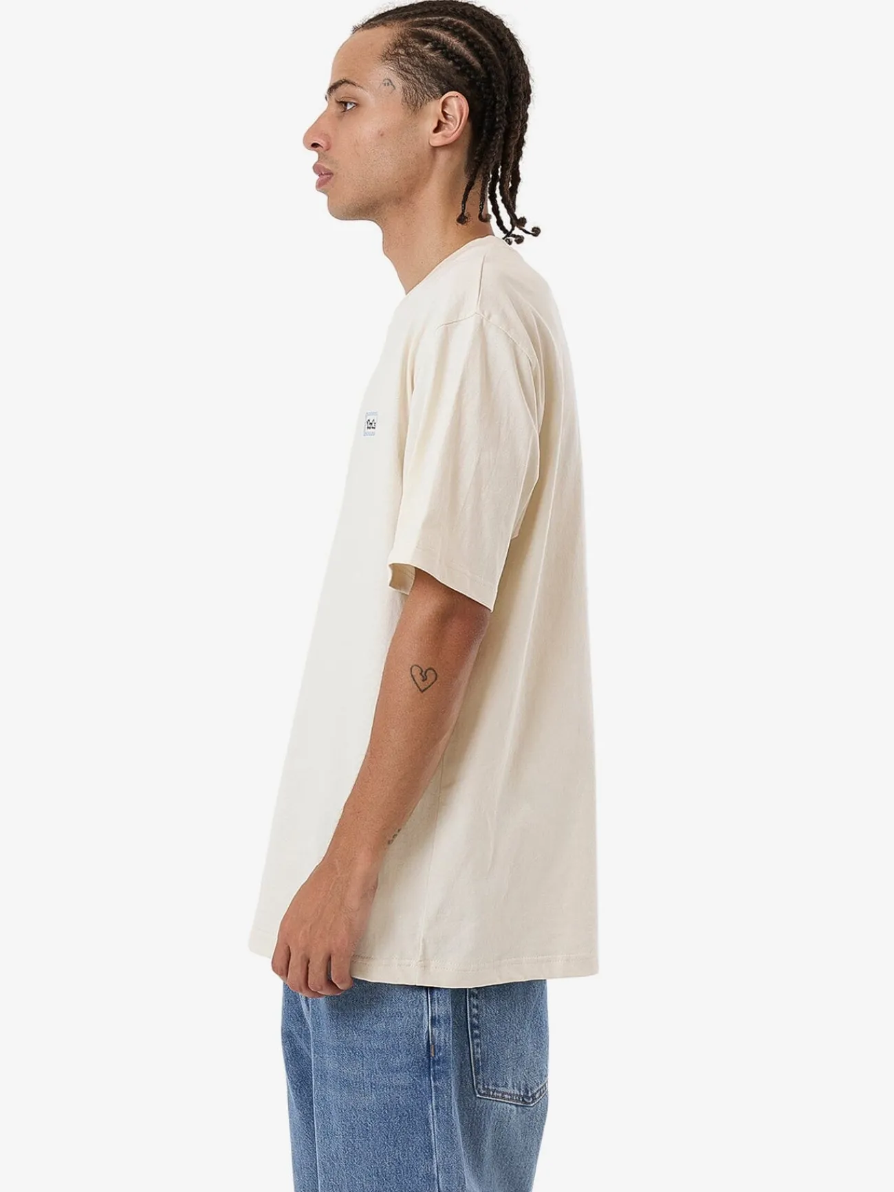 Sale Thrills Terrace Oversize Fit Tee - Heritage White HeritageWhite