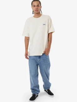 Sale Thrills Terrace Oversize Fit Tee - Heritage White HeritageWhite