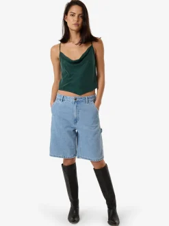 New Thrills Thea Camisole - Deep Emerald DeepEmerald