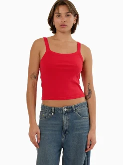 Fashion Thrills Base Tank - Flame Red FlameRed