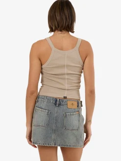 Sale Thrills Base Tank - Stone