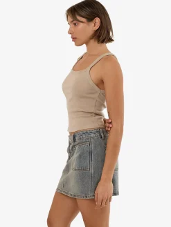 Sale Thrills Base Tank - Stone