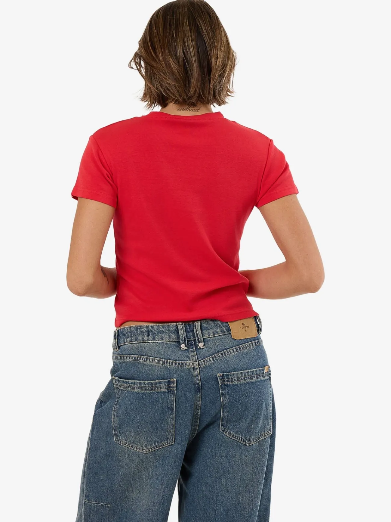 Hot Thrills Boy Tee - Flame Red FlameRed