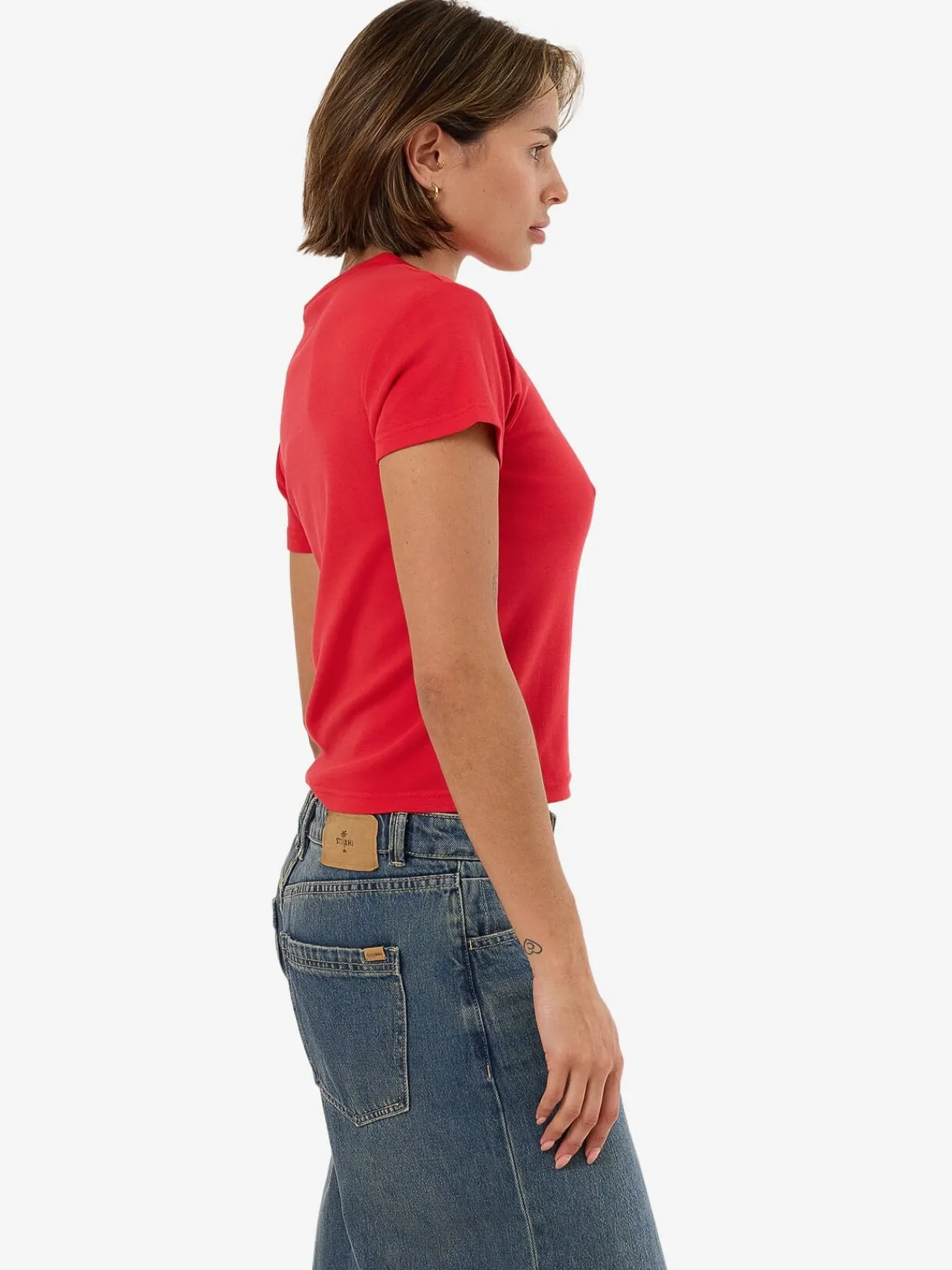Hot Thrills Boy Tee - Flame Red FlameRed
