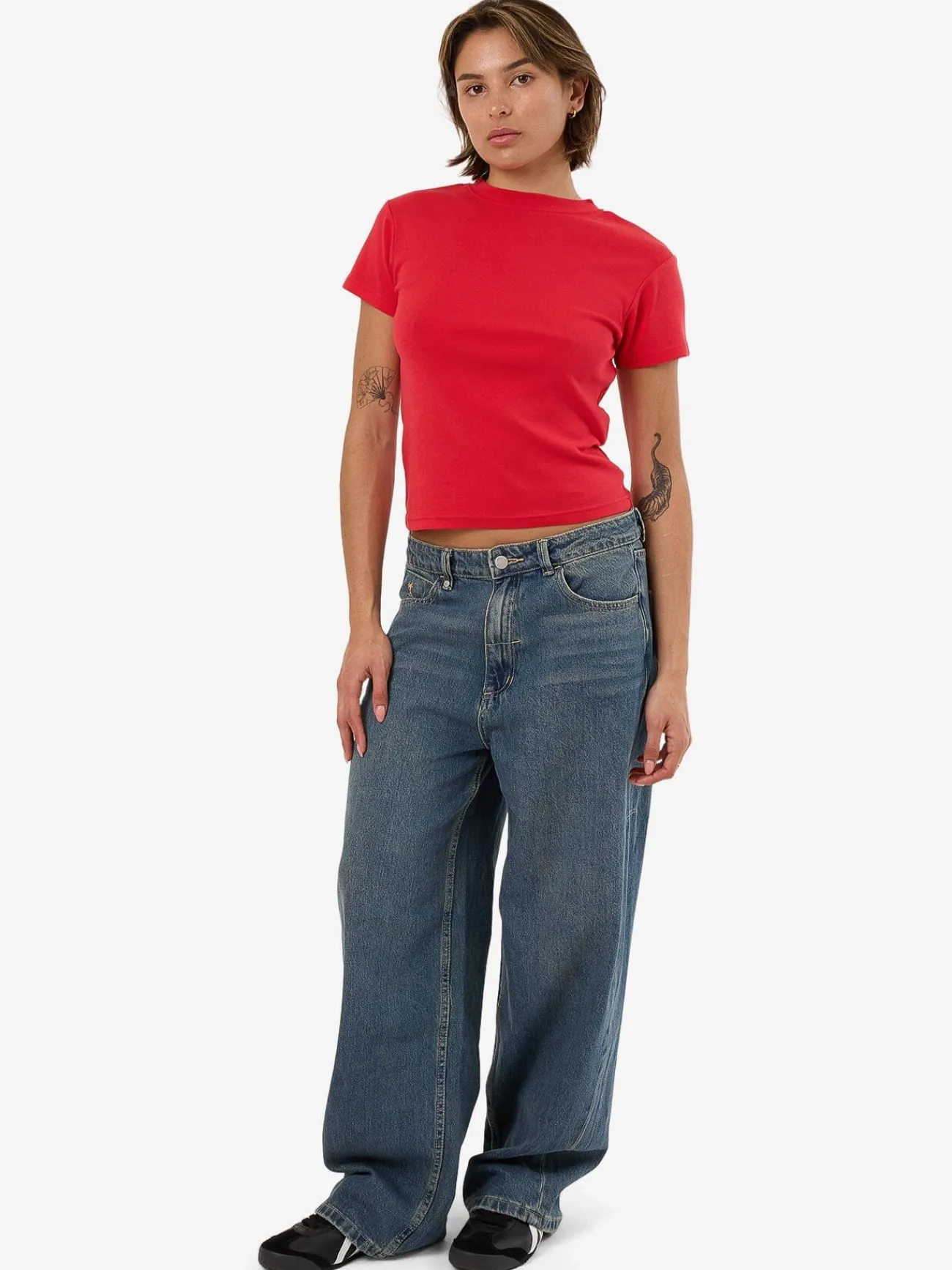 Hot Thrills Boy Tee - Flame Red FlameRed