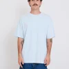 Online Thrills Military Oversize Fit Tee - Baby Blue BabyBlue
