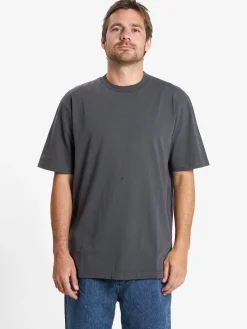 Discount Thrills Military Oversize Fit Tee - Dark Charcoal DarkCharcoal
