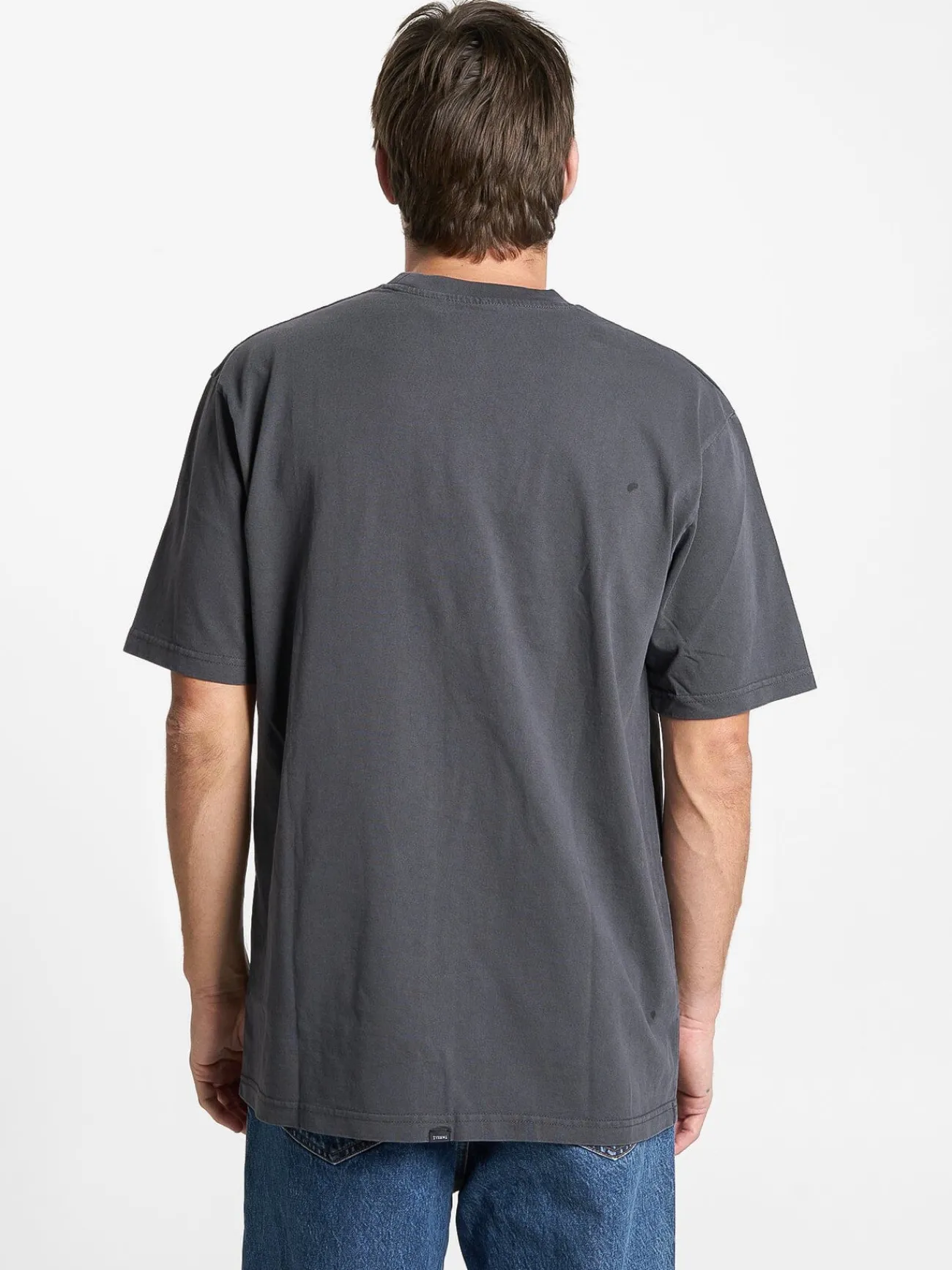 Discount Thrills Military Oversize Fit Tee - Dark Charcoal DarkCharcoal