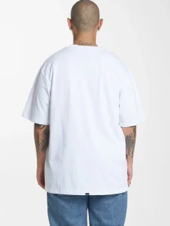 Best Thrills Military Oversize Fit Tee - White