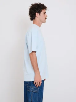 Online Thrills Military Oversize Fit Tee - Baby Blue BabyBlue
