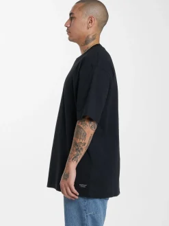 Online Thrills Military Oversize Fit Tee - Black