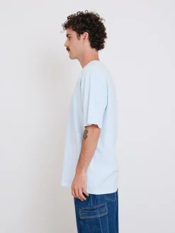 Online Thrills Military Oversize Fit Tee - Baby Blue BabyBlue