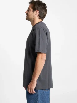Discount Thrills Military Oversize Fit Tee - Dark Charcoal DarkCharcoal