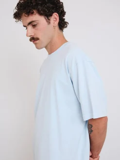 Online Thrills Military Oversize Fit Tee - Baby Blue BabyBlue