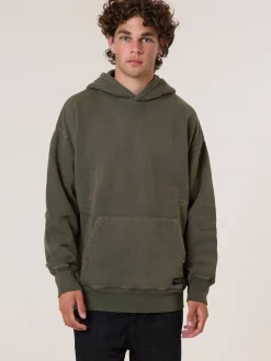 Sale Thrills Military Slouch Pull On Hood - Grape Leaf GrapeLeaf
