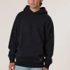 Discount Thrills Military Slouch Pull On Hood - Black