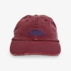 Best Thrills Stacked 6 Panel Cap - Washed Wine WashedWine