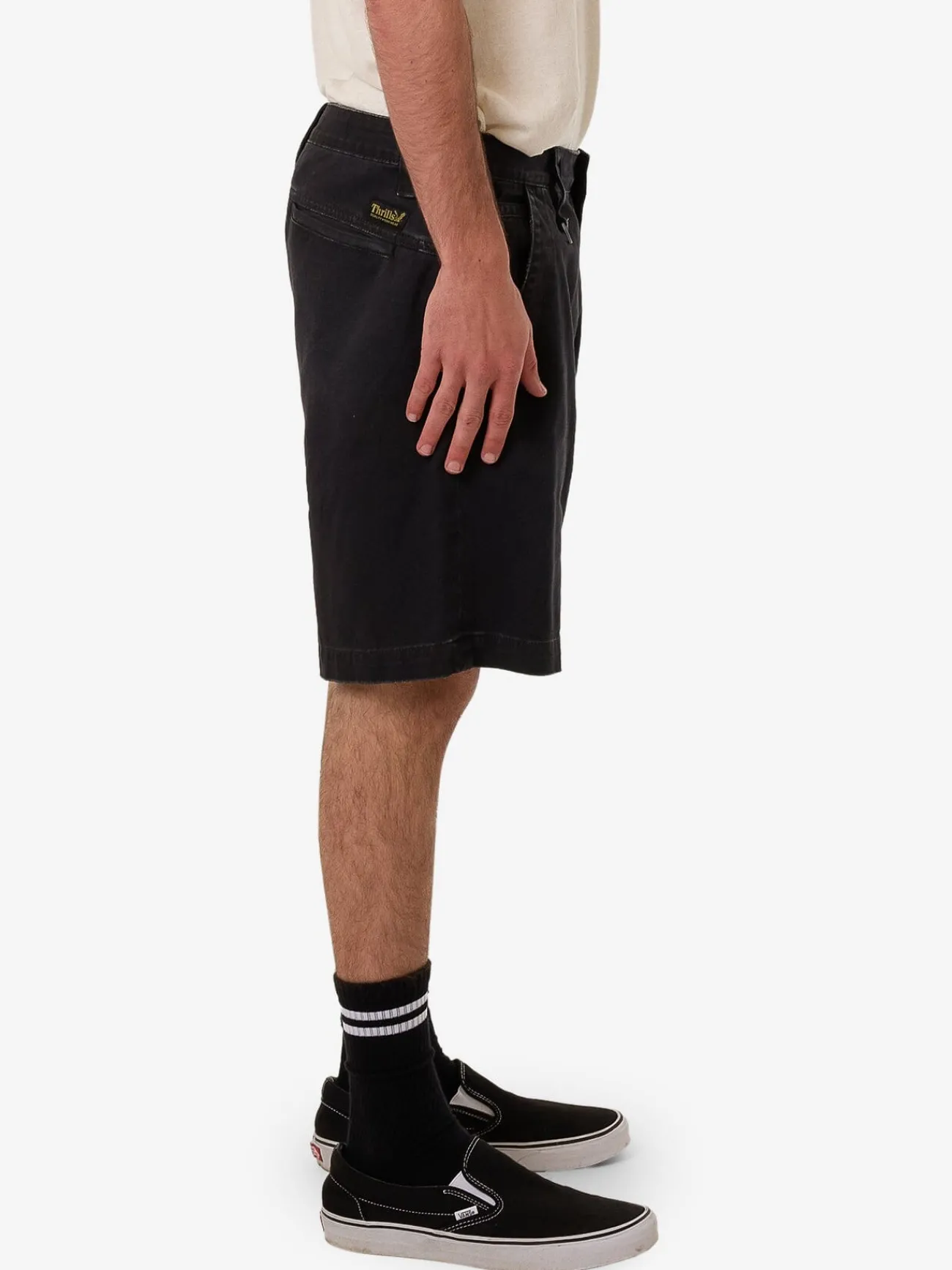 Best Thrills Union Slacker Work Short - Dark Charcoal DarkCharcoal