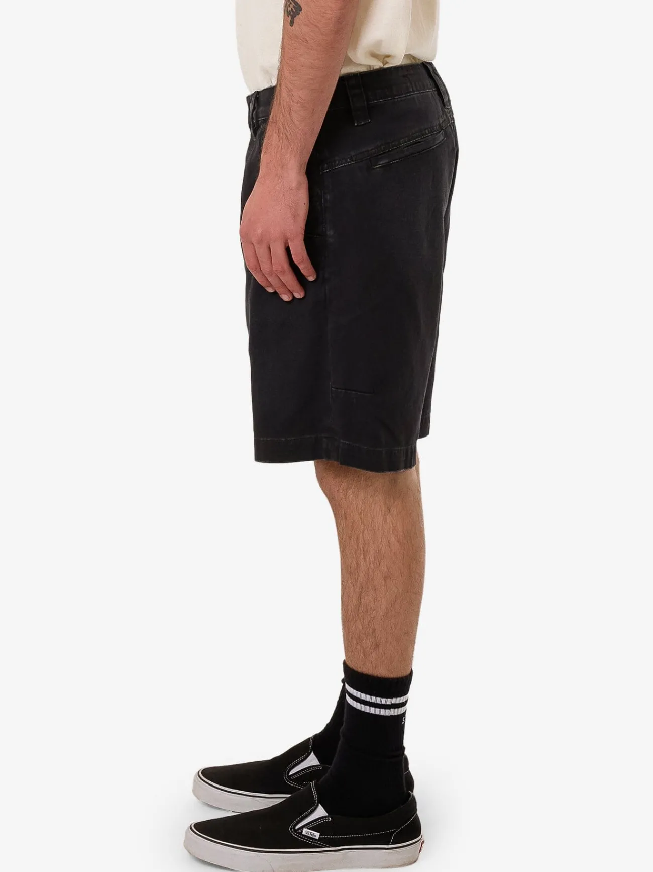 Best Thrills Union Slacker Work Short - Dark Charcoal DarkCharcoal