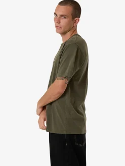 Sale Thrills Workwear Embro Merch Fit Tee - Grape Leaf GrapeLeaf