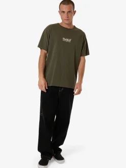 Sale Thrills Workwear Embro Merch Fit Tee - Grape Leaf GrapeLeaf