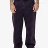 Clearance Thrills x Epokhe Big Slacker Denim Jean - Black/Purple