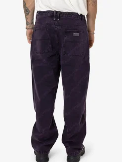 Clearance Thrills x Epokhe Big Slacker Denim Jean - Black/Purple