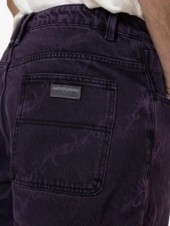 Clearance Thrills x Epokhe Big Slacker Denim Jean - Black/Purple