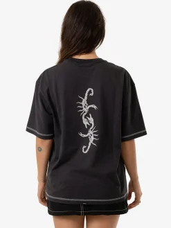 Best Thrills x Epokhe Scorpion Oversized Fit Tee - Black