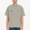 Best Thrills Total Anarchy Box Fit Oversize Short Tee - Fog