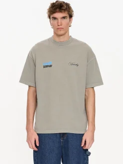 Best Thrills Total Anarchy Box Fit Oversize Short Tee - Fog