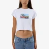Hot Thrills Tribute To Chaos Mini Tee - White