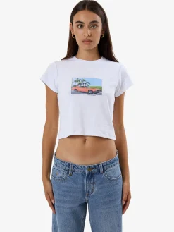 Hot Thrills Tribute To Chaos Mini Tee - White