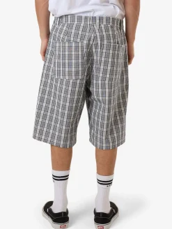 Online Thrills Trust In Us Big Slacker Short - White
