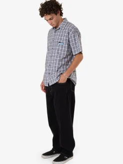 New Thrills Trust In Us Short Sleeve Shirt - White