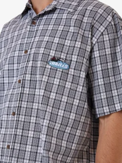 New Thrills Trust In Us Short Sleeve Shirt - White