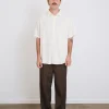 Fashion Thrills Unhinged Short Sleeve Shirt - Dirty White DirtyWhite