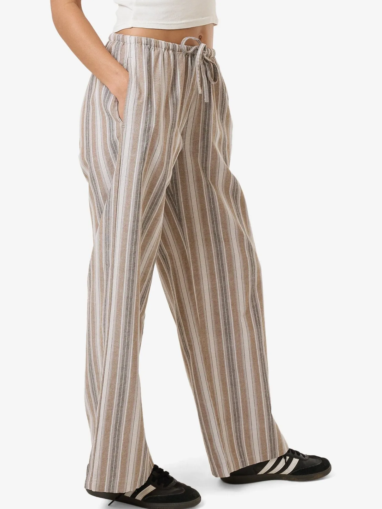 Clearance Thrills Unlocked Drawstring Pant - Breen