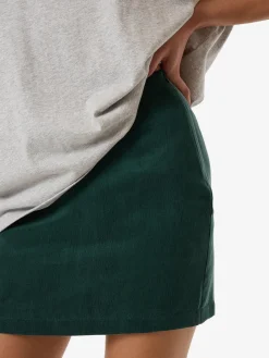 Online Thrills Valentina Mini Skirt - Deep Emerald DeepEmerald