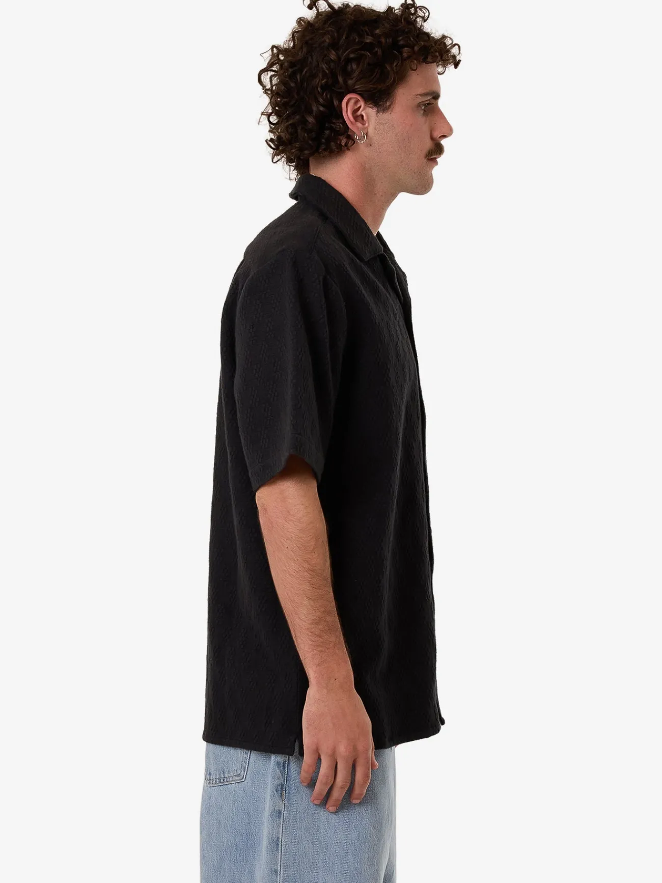 Discount Thrills Vanished Bowling Shirt - Black