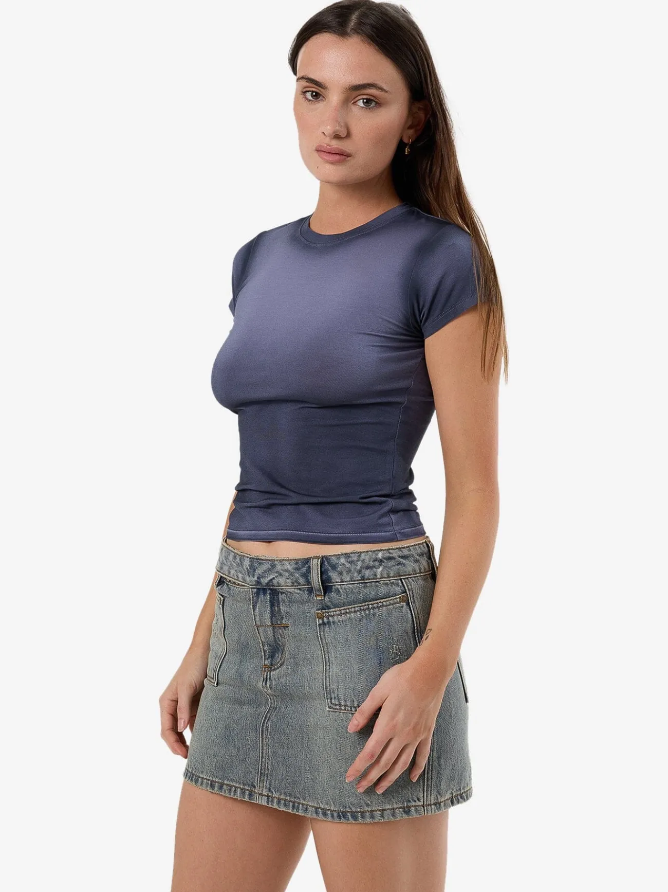 Sale Thrills Wide Awake Club Tee - Grapemist