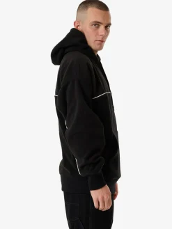 Hot Thrills Wisdom Polar Slouch Hood - Black