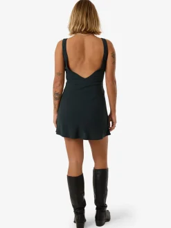 Discount Thrills Xavier Bias Mini Dress - Dark Jade DarkJade