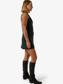 Discount Thrills Xavier Bias Mini Dress - Dark Jade DarkJade